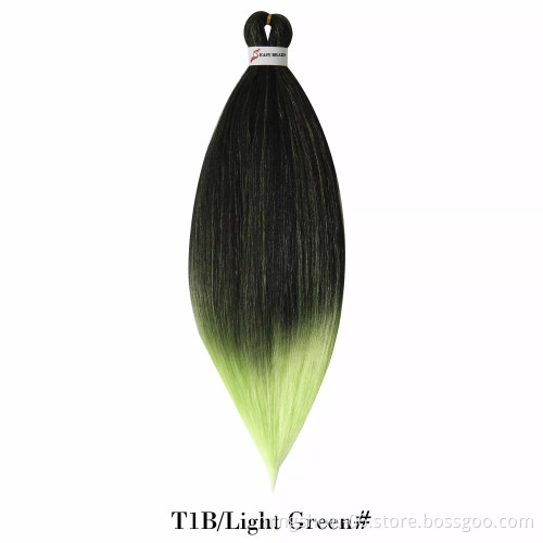 Wholesale Pre-stretched Braid Hair Hot Water Braid Jumbo Crochet Braiding Synthetic Hair